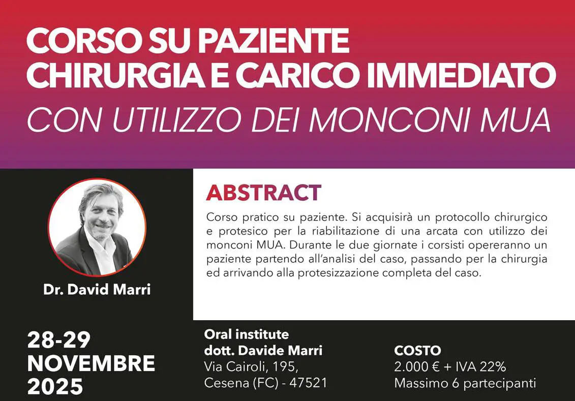 Corso pratico su paziente 1